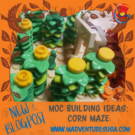 Create a LEGO Corn Maze: MOC Building Ideas for Fall Fun